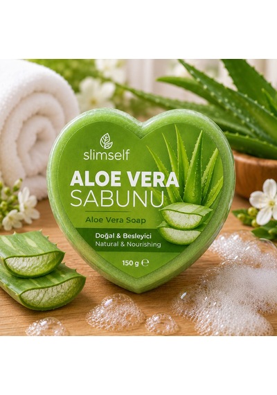 Slimself Aloevera Sünger Doğal Sabun