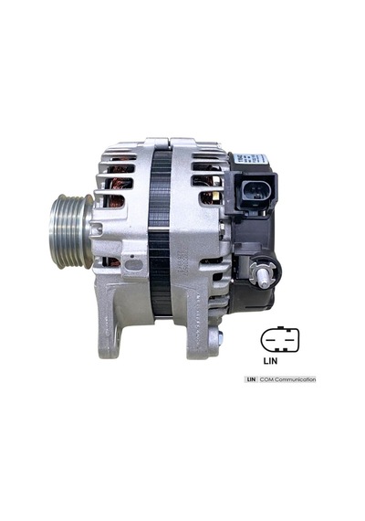 12v Alternatör Dinamo 130 A Tek Fiş Lın Hyundaı Elantra Iv/ı20/ı40-kıa Carens Iv/rıo/stonıc Oem