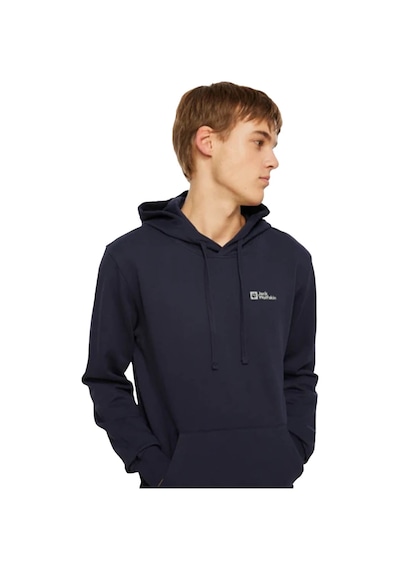 Jack Wolfskin Jack Wolfskın Erkek Sweatshırt Tommy Hoody Lacivert Kapüşonlu Lacivert Lacivert
