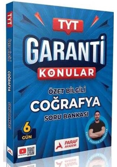 Paraf Tyt Coğrafya Garanti Konular Soru Bankası