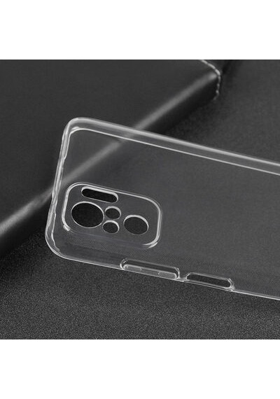 Xiaomi Redmi Note 10 Pro İle Uyumlu Kılıf Şeffaf Kamera Korumalı Esnek Silikon Telefon Kılıfı Kapak