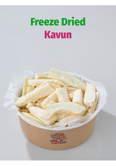 Freeze Dried Kavun Cipsi %100 Doğal Dev Atıştırmalık 75 Gr 75 G