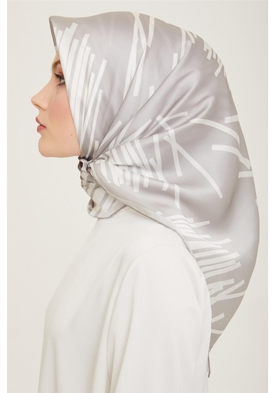 Armine Sura İpek Eşarp 24ya9157 55 - Desenli
