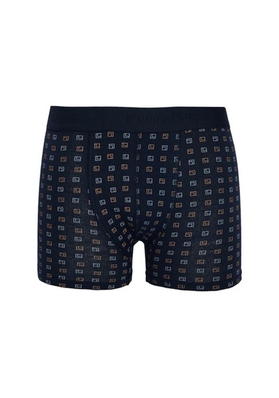 Tudors Erkek 2'Li Pamuk Likralı Esnek Kumaş Boxer-31684-Multi