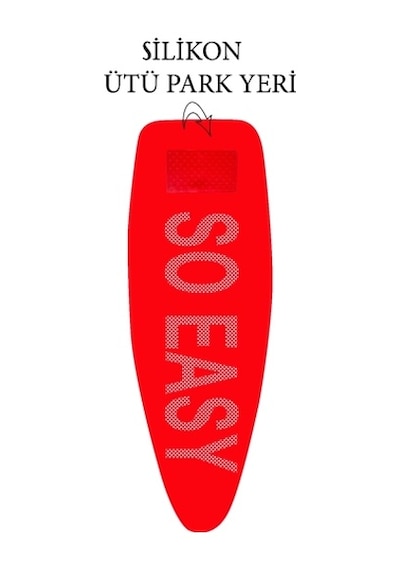 Gercella So Easy Slikon Park&go Ütü Masası Kılıfı Bezi Örtüsü