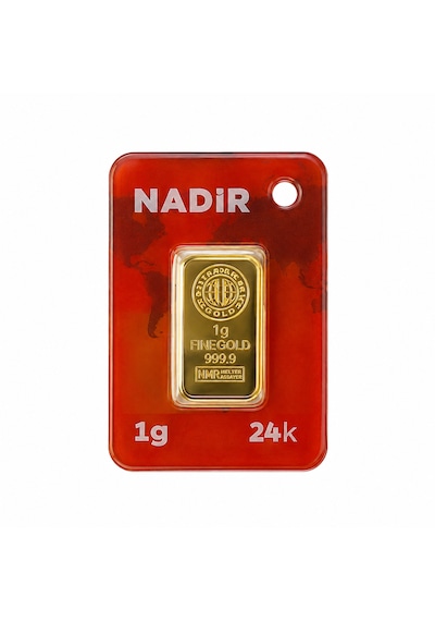 Altında Fırsat Nadir Gold 24 Ayar Külçe Gram Altın 1 Gr.