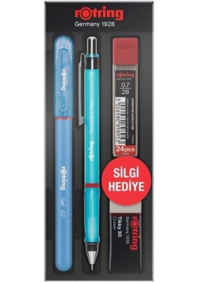 0.7 Mm Visuclick Jel Okul Seti Mavi Çok Renkli