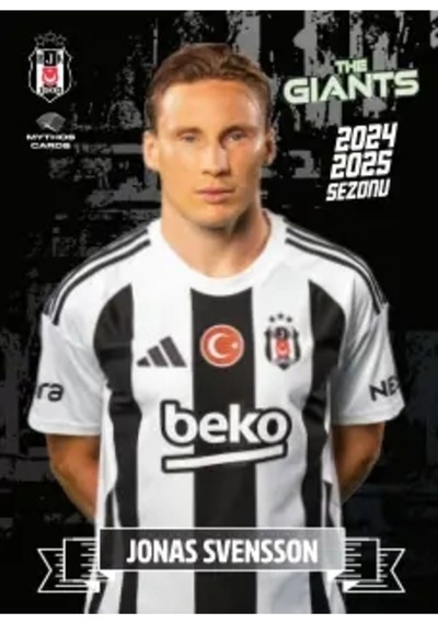 Mythos Cards Beşiktaş The Giants 2024/25 Sezonu Dev Poster ve Çıkartma Seti