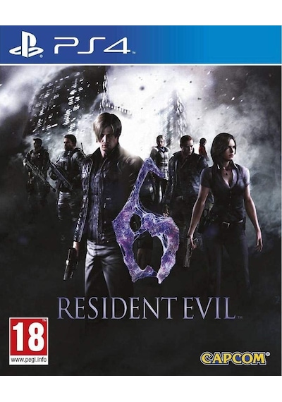 Resıdent Evıl 6 Pegı Eng Ps4 Oyun