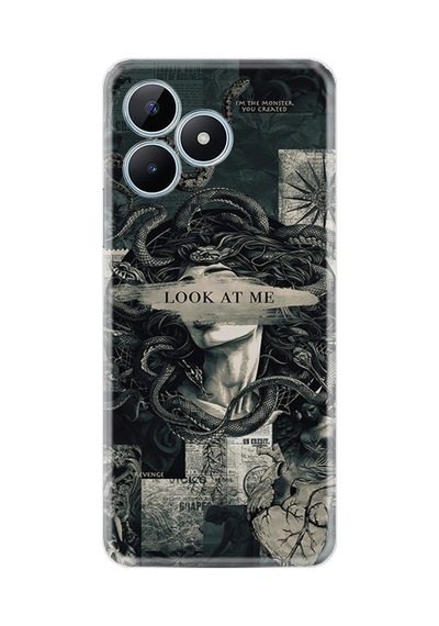 Realme 12 Lite Kılıf Hayat Serisi Desenli Look At Me-ürün Kodu 2009