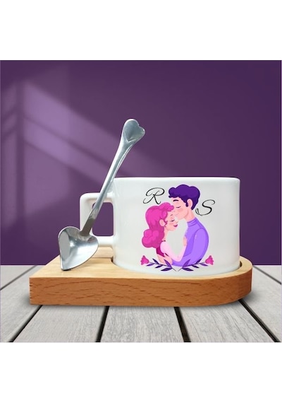 Aşk Temalı Kahve Fincanı-006