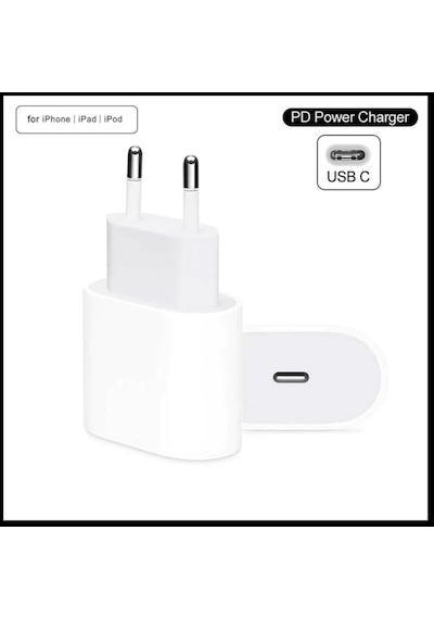 Apple Uyumlu iPhone 20w Usb-c Şarj Cihazı Aleti Adaptör Başlık