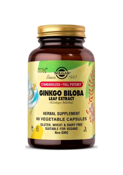 Ginkgo Biloba Leaf Extract 60 Tablet