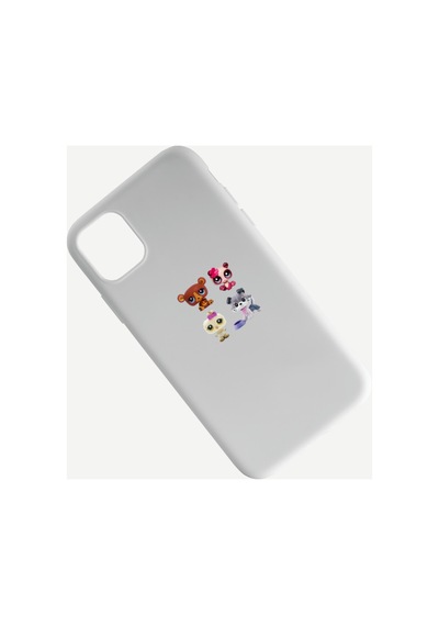 Sevimli Minik Hayvanlar Temalı Sticker Seti Tatlı Estetik Çıkartma Laptop Telefon Defter Etiketi Çok Renkli
