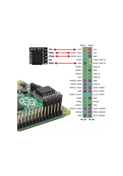 Ds3231 Raspberry Pi Rtc Zaman Saat Modülü Mini Iıc Gerçek Zaman Sn/dakika/saat/gün/ay/yıl Tarih Hes