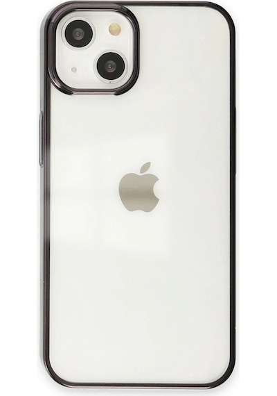 Apple iPhone Uyumlu   14 Plus Kılıf Element Silikon - Siyah