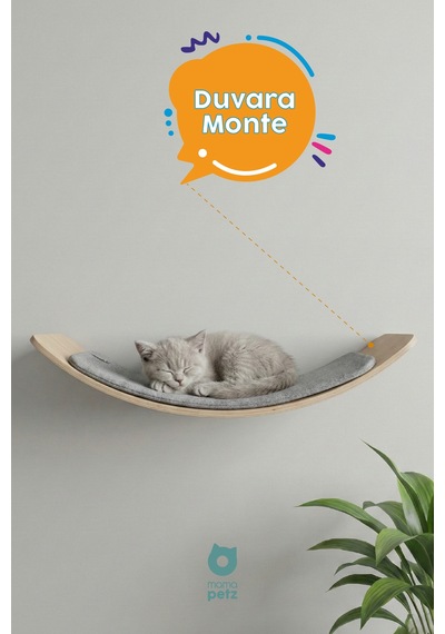 Mamapetz Loya Light Kedi Ahşap Yatağı