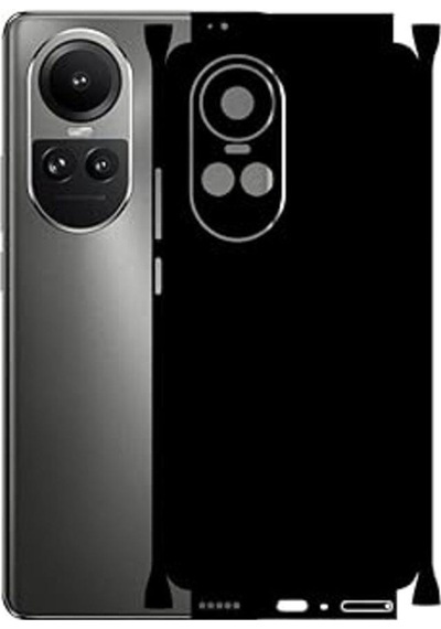 Oppo Reno 10 Pro Mat Siyah Arka Kaplama