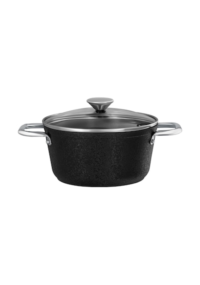 Madame Coco Noir Titanium Derin Tencere - Siyah - 24 Cm 8684427129890 Siyah