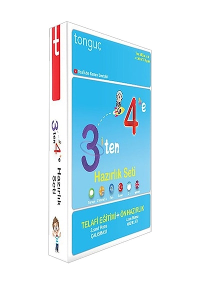 Tonguç Yayınları 3'ten 4'e Hazırlık  Seti