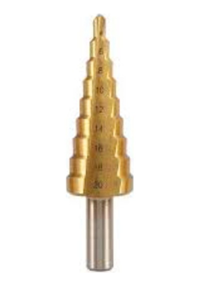 Gfb Kademeli Matkap Ucu Hss Kozalak Titanyum 4mm-20mm