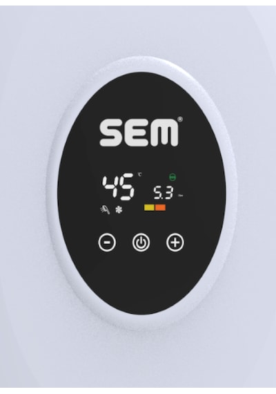 Sem Rapid 9000 W Merkezi Sistem ve Güneş Su Isıtma Sistemine Uyumlu Sofben