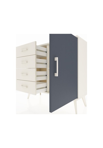 Arges Şifonyer Tek Raflı 4 Çekmeceli Tek Kapaklı 88x30x80 Aytaşı-antrasit/aytaşı Antrasit/aytaşı Arges Şifonyer Tek Raflı 4 Çekmeceli Tek Kapaklı 88x30x80 Aytaşı-antrasit/aytaşı Antrasit/aytaşı