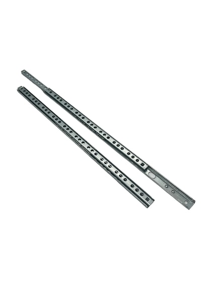 Teleskopik Bilyalı İnce Ray Çekmece Rayı 17x342 35 Cm 1 Takım Galvaniz
