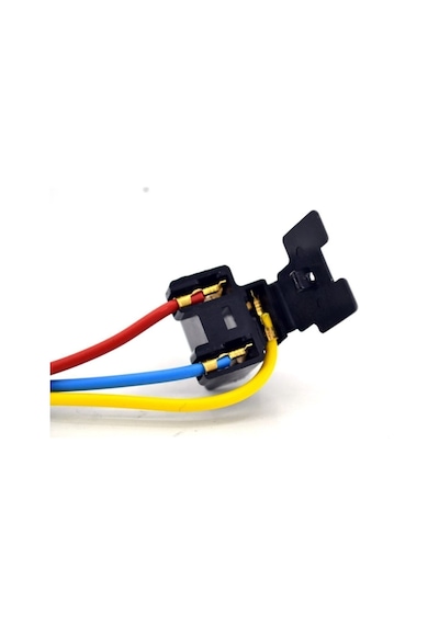 2 Adet H4 Ampul Duyu Atom Far Fişi 1.5mm Kablolu Soket