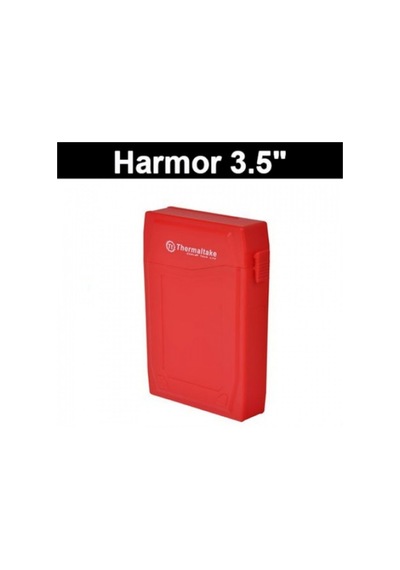 THERMALTAKE 3.5" USB 2.0 Harmor ST0034Z Sata  Harddisk Kutusu Kır