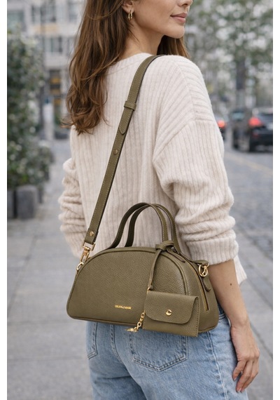Us Polo Assn Us25547 Haki Uspolo Assn Çapraz Ve El Saplı Kadın Çanta