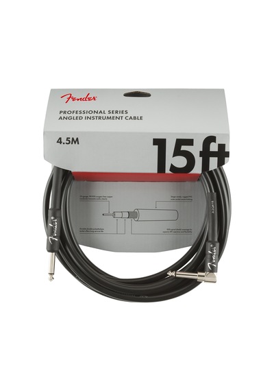 Fender Professional Series Instrument Cable 4.5 Metre (Düz-Açılı)