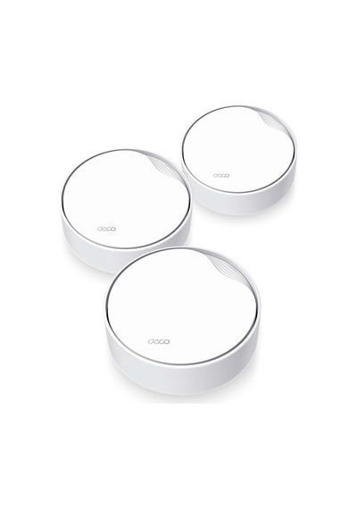 Tp-lınk Deco-x50-poe, Ax3000, Üçlü Mesh, 3000mbps, Dual Band, Wifi6, 3port Gigabit Lan, 600m2 Çekim Alanı, Router,