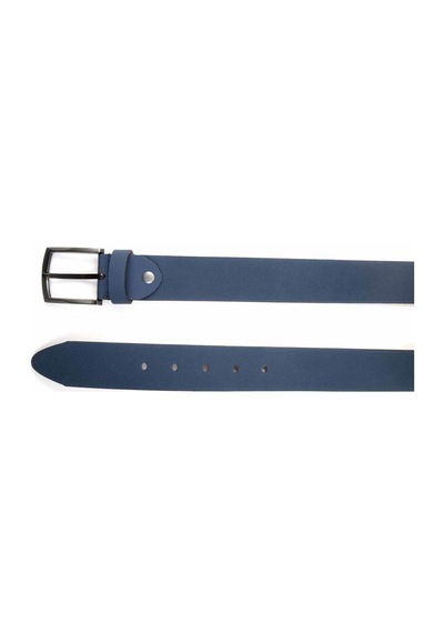 Bambi Lacivert Leather Erkek Kemer U08657019301 Lacivert