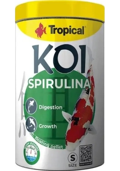 Tropical Koi Spırulına M 1000 Ml/320 G