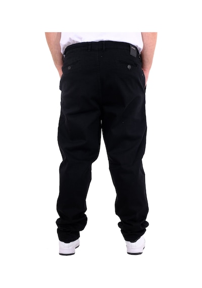 Mode Xl Büyük Beden Erkek Kot Pantolon Yan Cep Chıno 18880 Siyah Siyah