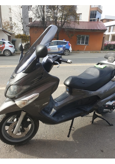 Motocam Piaggio X Evo 250 Ön Cam 2008-2016 Model 70cm Füme Renkli 4mm Uzun