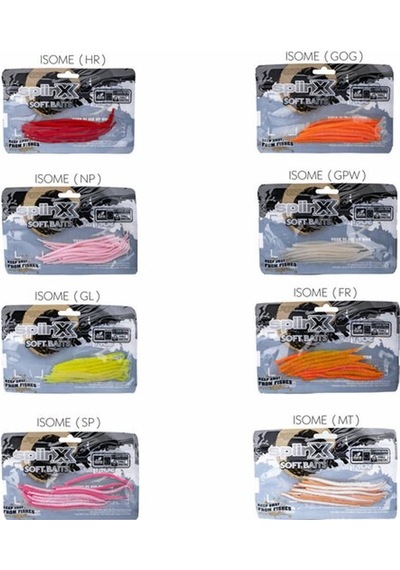 Spiinx İsome 11cm Silikon Yem 14ad