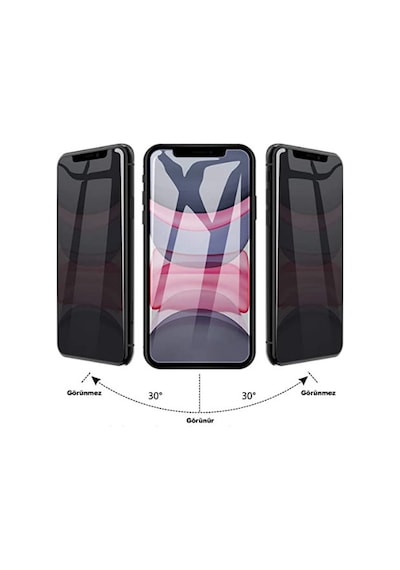 Pp Apple Uyumlu iPhone 16 Pro Gizli Hayalet Cam Ekran Koruyucu 91623941