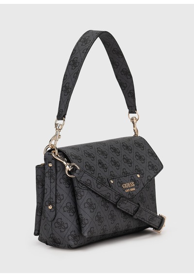 Guess Brenton Eco Kadın Omuz Çantası Hwebg839019 Siyah