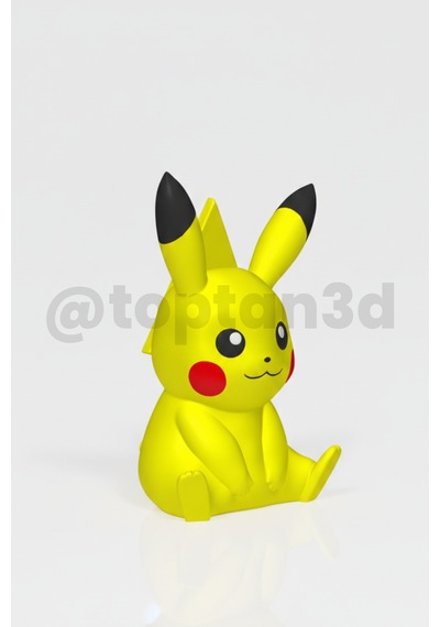 Pikaçu Anahtarlık Hediyelik, 3d Pokemon Temalı Anahtarlık