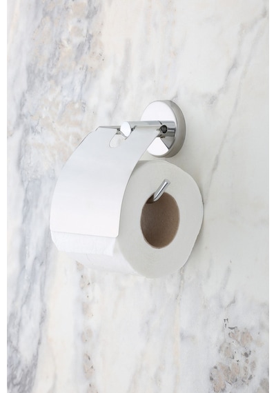 Multistore Krom Geniş Kapaklı Tuvalet Kağıtlığı Wc Kağıtlık Tuvalet Kağıdı Askısı Krom
