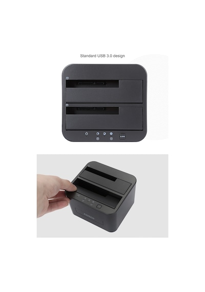 Usb 3.0 Sata 3.5 ve 2.5 Hdd Hard Disk Dock Stand Pc  Notebook