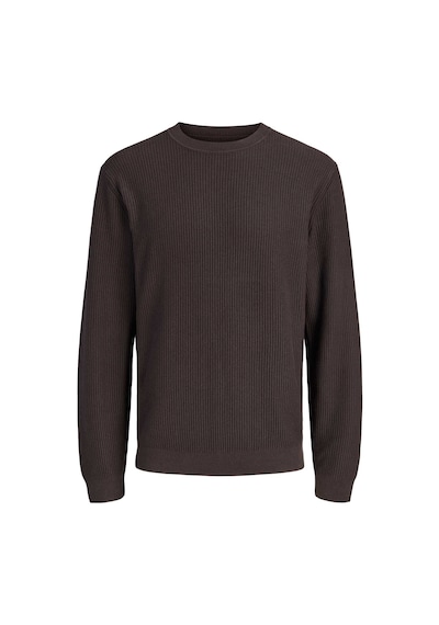 Jack & Jones Jprblaconnor Knıt Crew Neck Kahverengi