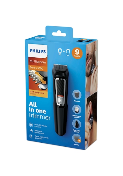 Philips MG3740/15 Multigroom 9'u 1 Arada Sakal ve Saç Kesme Makinesi