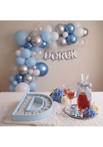 Kişiye Özel Yenidoğan Hastane Odası Sunumluk / 20 Cm Biyoplastik Çok Renkli