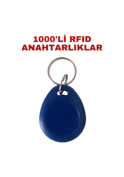 Sr-600 Rfıd Proximity Anahtarlık 125 Khz Ip68 Su Geçirmez Geçiş Kontrol Keyfob 1000 Adet