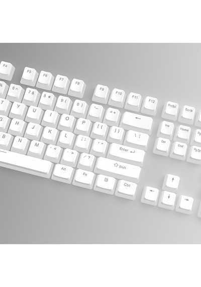 130 Keys Pudding Keycaps Klavye Tuş İki Renki Kalıplama Keycaps 15