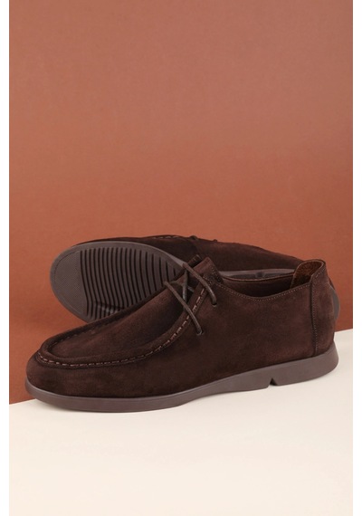 Gondol Kadın Hakiki Deri Moccasin Golf Model Kadın Ayakkabı Hl.33401 Kahve Süet Kahverengi Gondol Kadın Hakiki Deri Moccasin Golf Model Kadın Ayakkabı Hl.33401 Kahve Süet Kahverengi