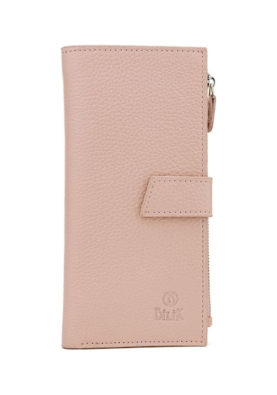 Bilik Deri Pembe Rölax Deri Unisex Cüzdan Bsh 3240 Pembe